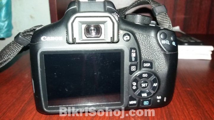 Canon 1300d with 18-55 kit lens